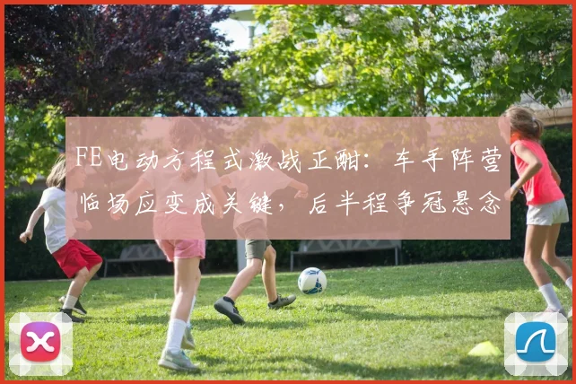 FE电动方程式激战正酣：车手阵营临场应变成关键，后半程争冠悬念陡增